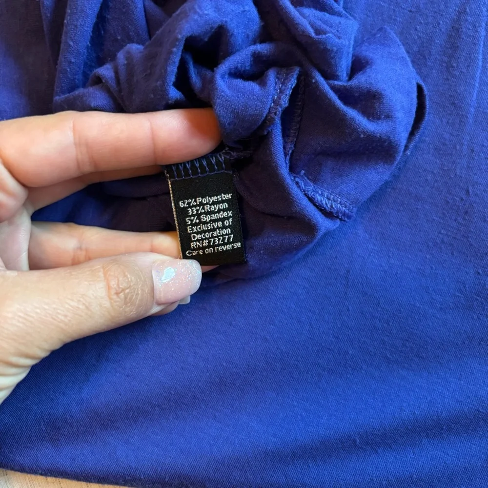 Apt. 9 Royal Blue Maxi Dress Women’s Size Medium - Picture 5 of 5